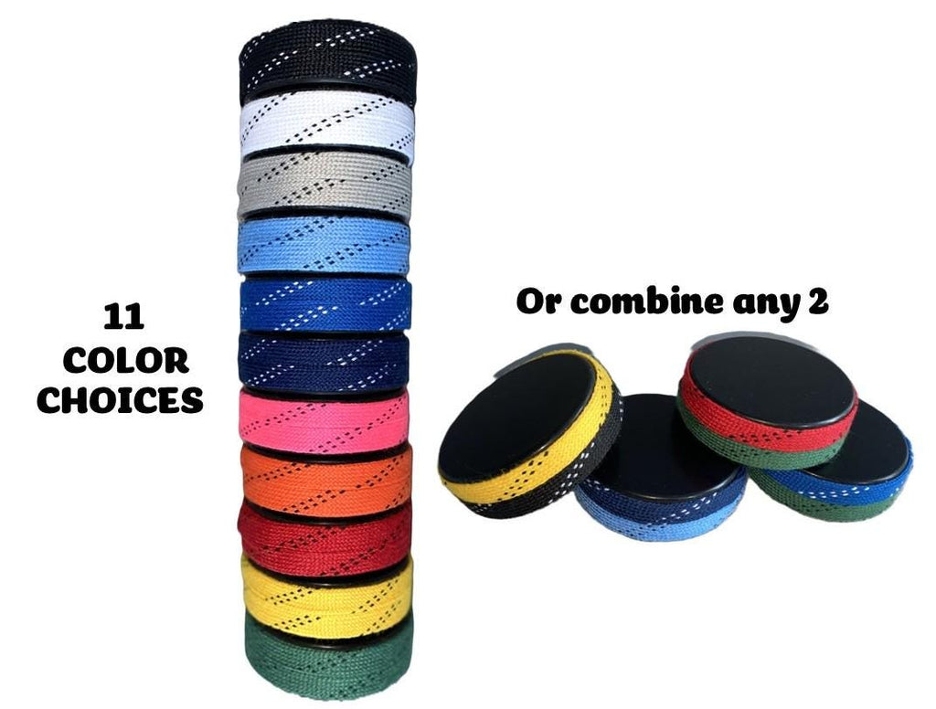 Hockey Puck Bottle Opener: Hockey Laces, Gift for Hockey Fan, Coach, Dad