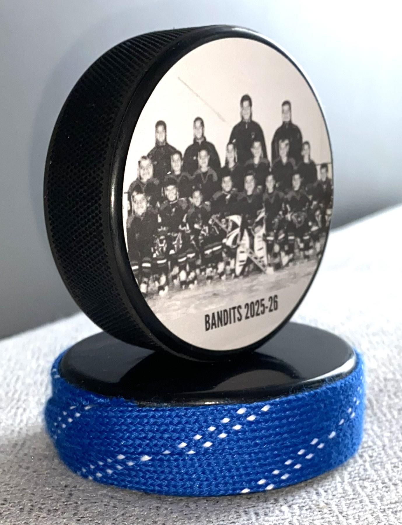 Personalized Hockey Photo Puck: Custom Hockey Gift