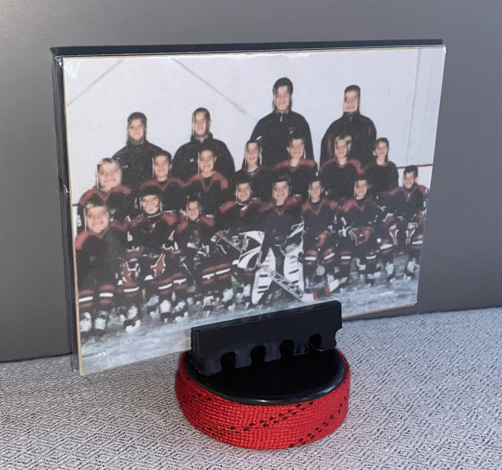 Hockey Puck Photo Display: Hockey Player, Team, Coach, Mom, Dad Gift