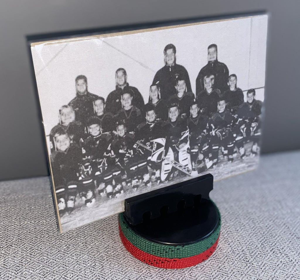 Hockey Puck Photo Display: Hockey Player, Team, Coach, Mom, Dad Gift