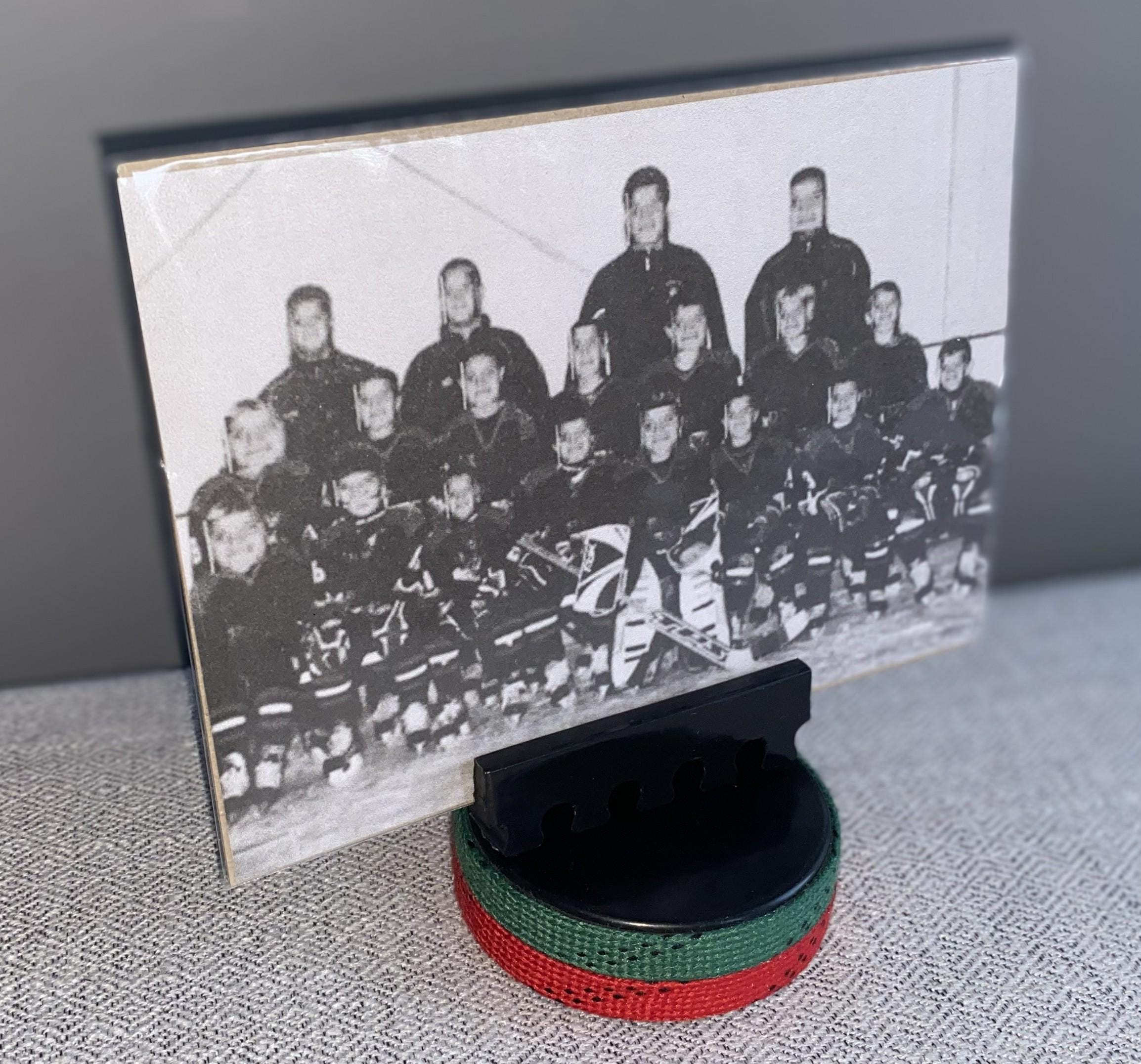 Hockey Puck Photo Display: Hockey Player, Team, Coach, Mom, Dad Gift