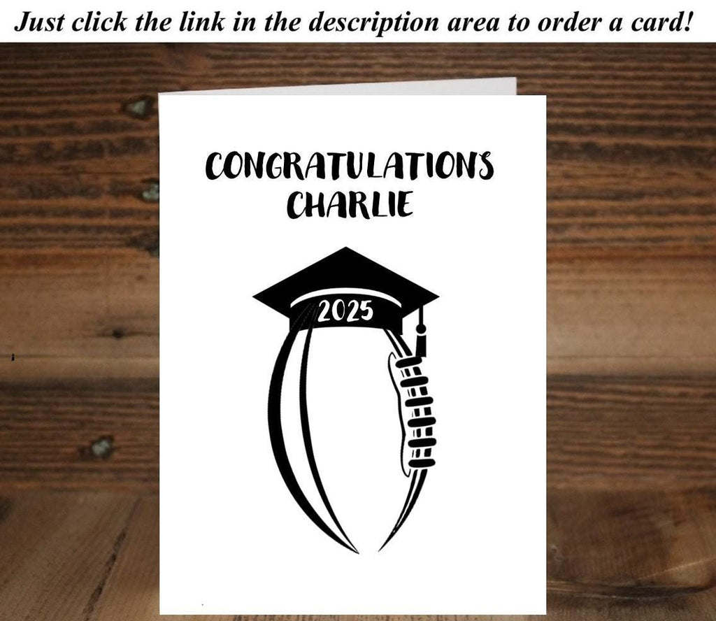 Baseball Graduation Card: Senior Night Congratulations