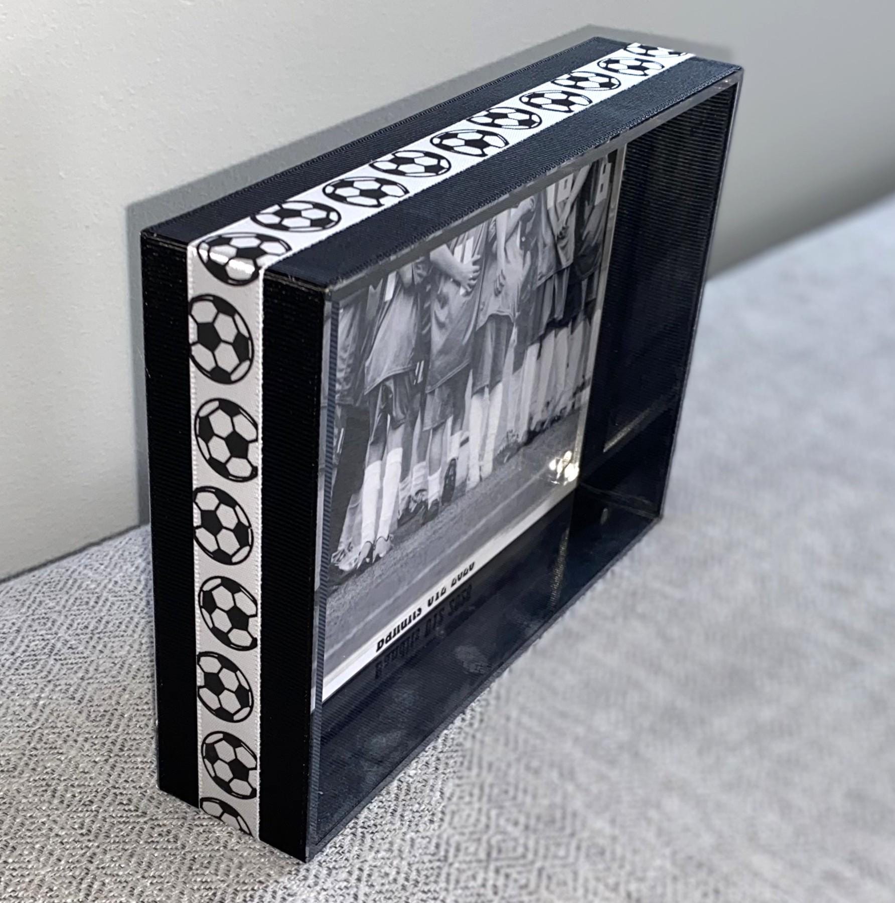 Soccer Custom Photo Frame, Team Colors, 4x6