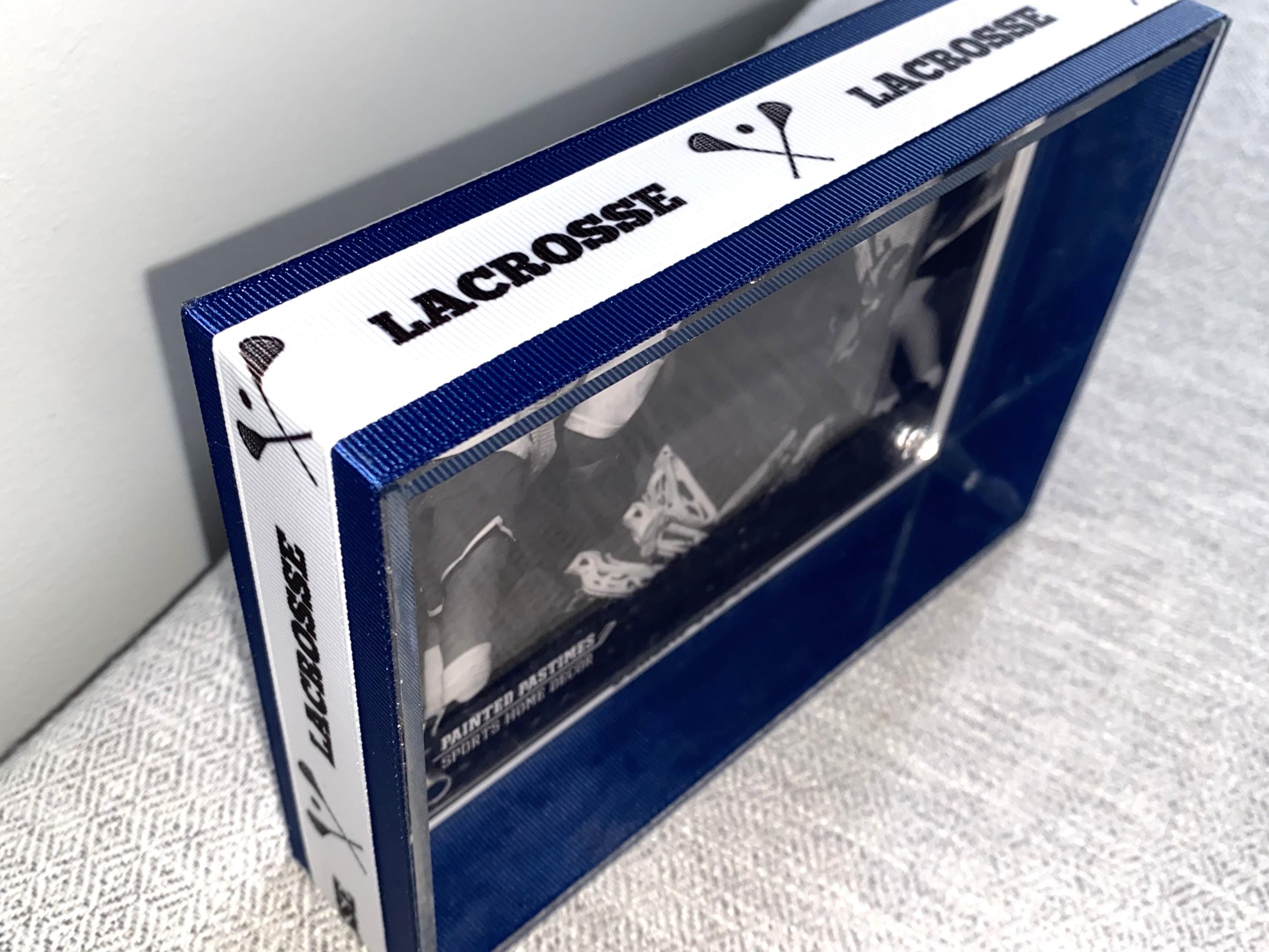 Lacrosse Custom Photo Frame, Team Colors, 4x6