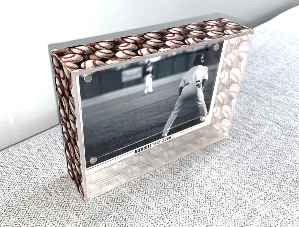 Baseball Custom Photo Frame: Player, Coach, Team Gift, Team Mom, Team Manager, 4x6