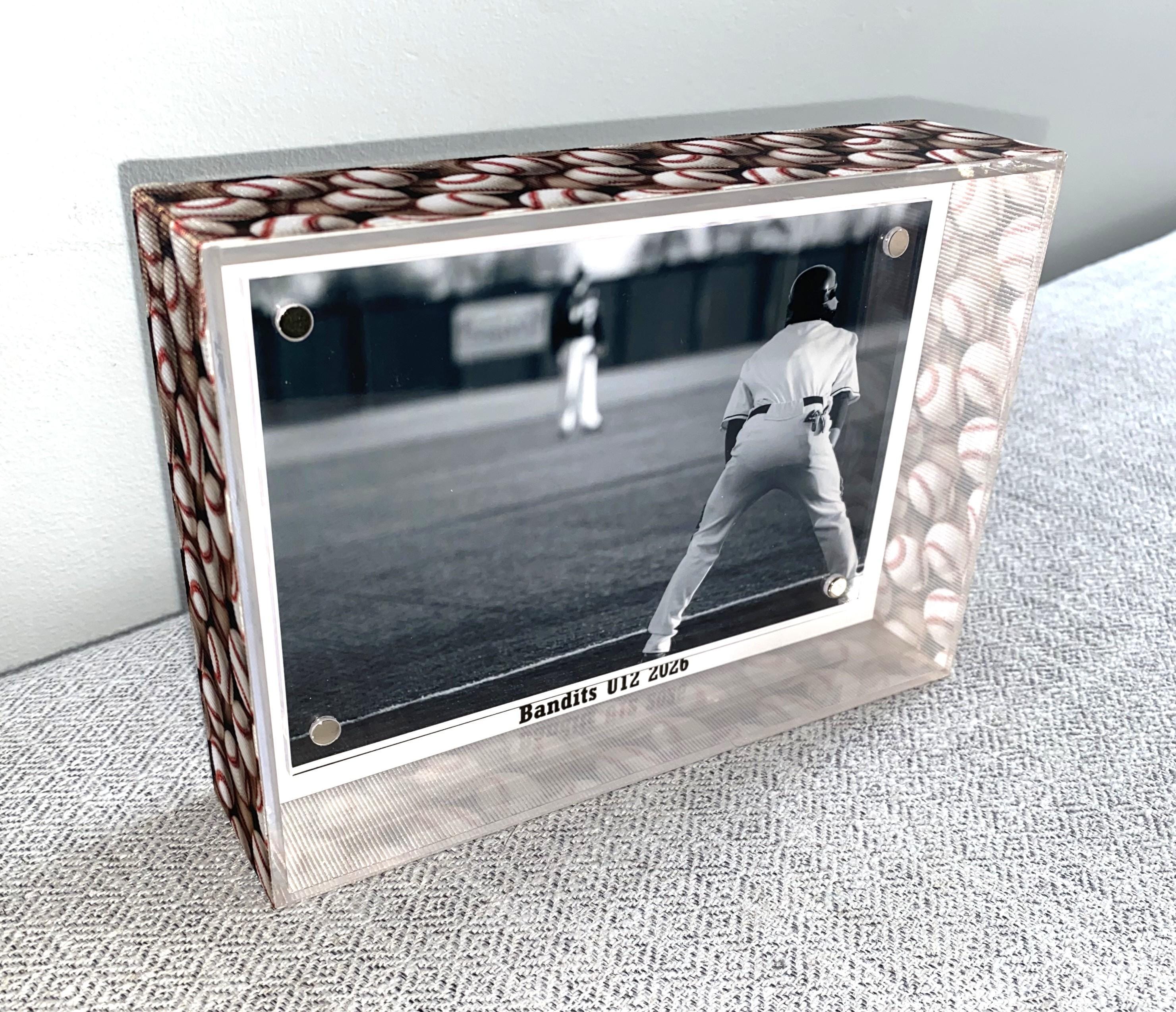 Baseball Coach Custom Photo Frame: Team Gift, Team Mom, Team Manager, Player 4x6