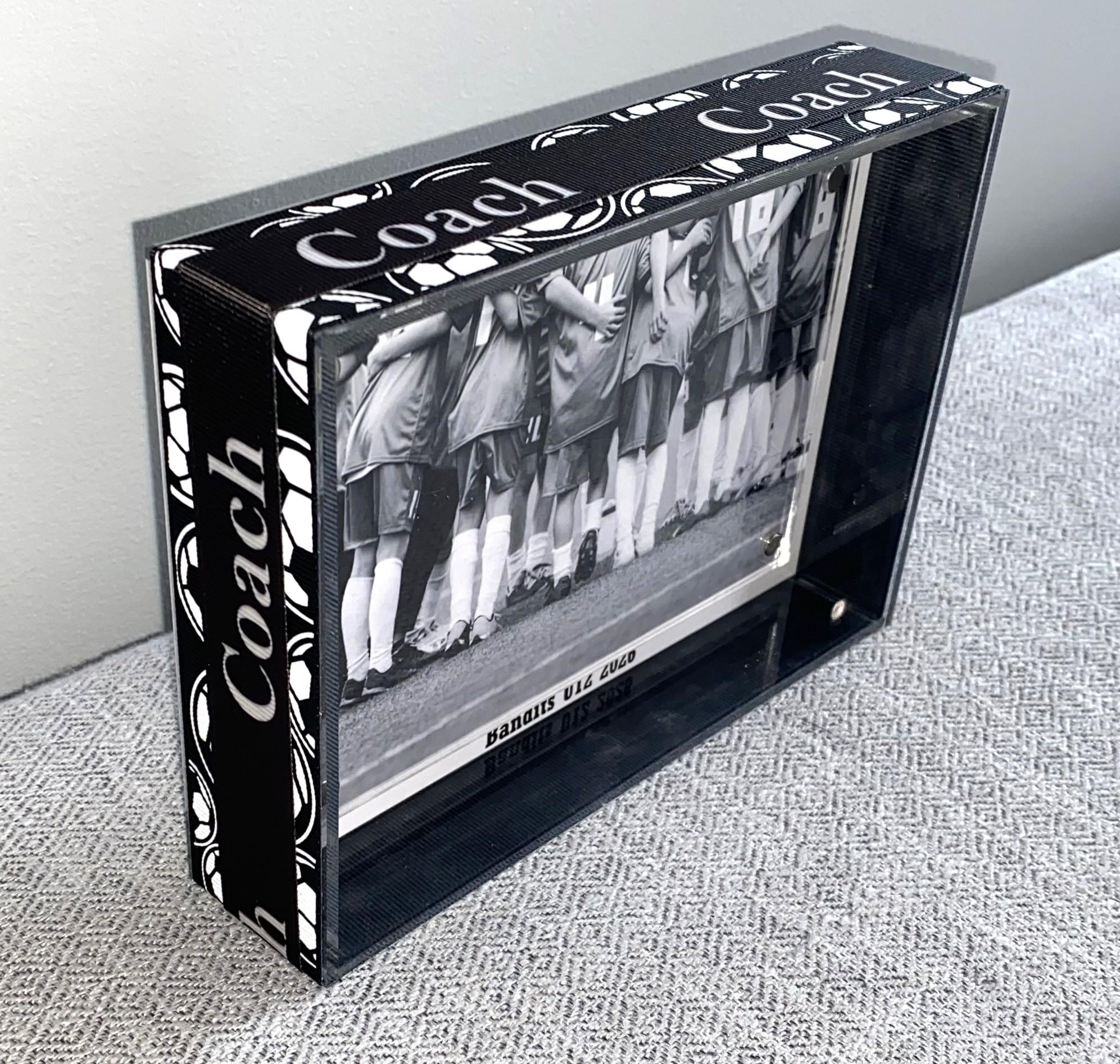Soccer Coach Custom Photo Frame: Team Gift, Team Mom, Team Manager, 4x6