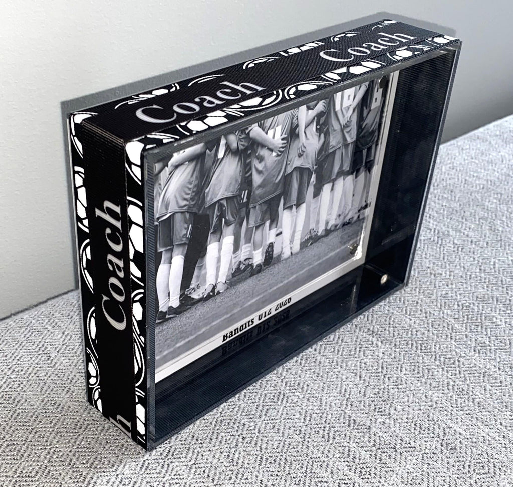 Soccer Custom Photo Frame: Player, Coach, Team Gift, Team Mom, Team Manager, 4x6