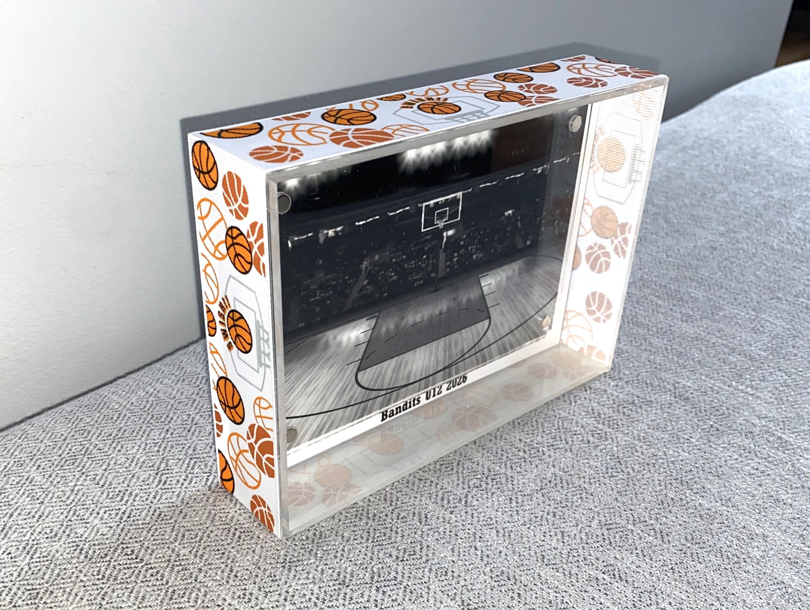 Basketball Coach Custom Photo Frame: Team Gift, Team Mom, Team Manager, 4x6