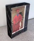 Hockey Laces Graduation Frame: Custom Photo Frame, 4x6, Class of 2026, High School or College Senior Gift