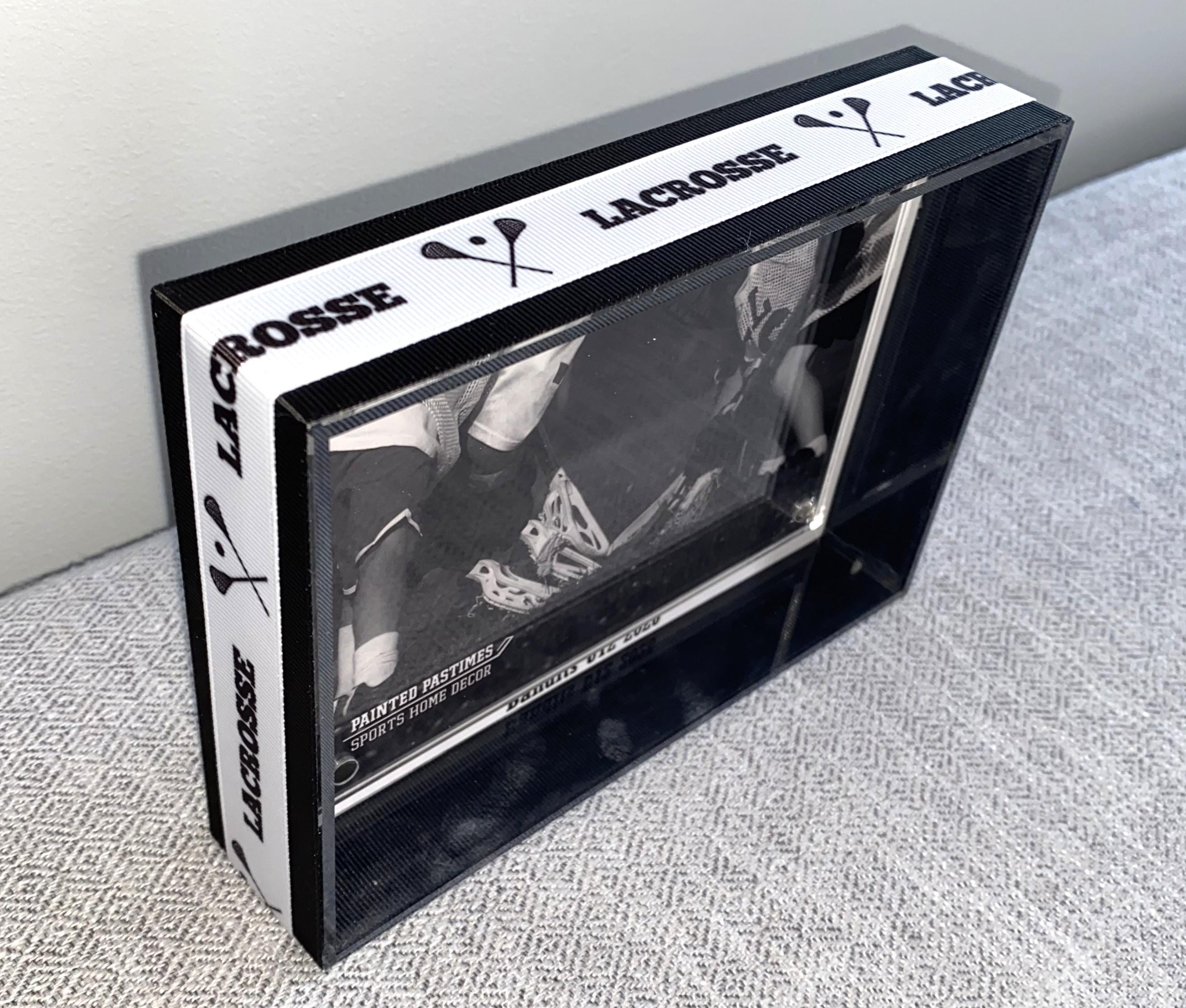 Lacrosse Custom Photo Frame, Team Colors, 4x6