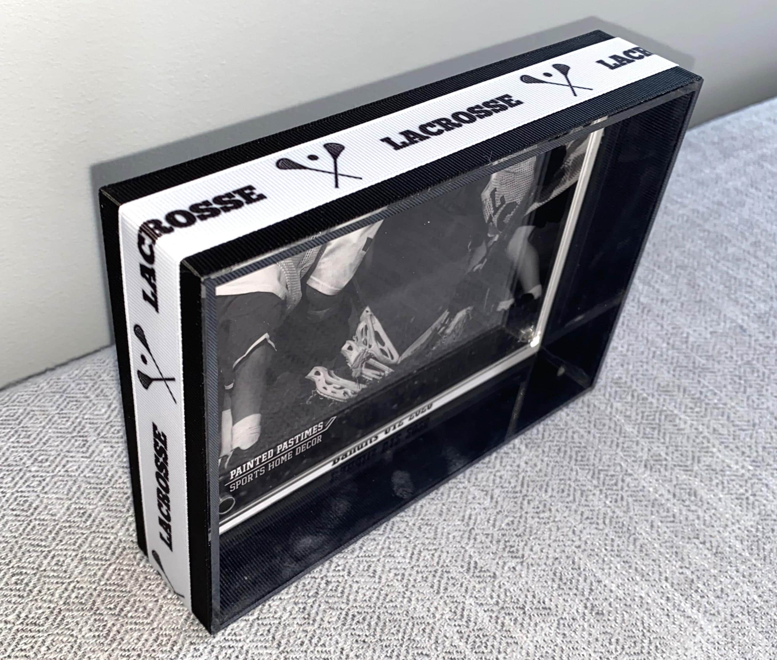 Lacrosse Custom Photo Frame, Team Colors, 4x6