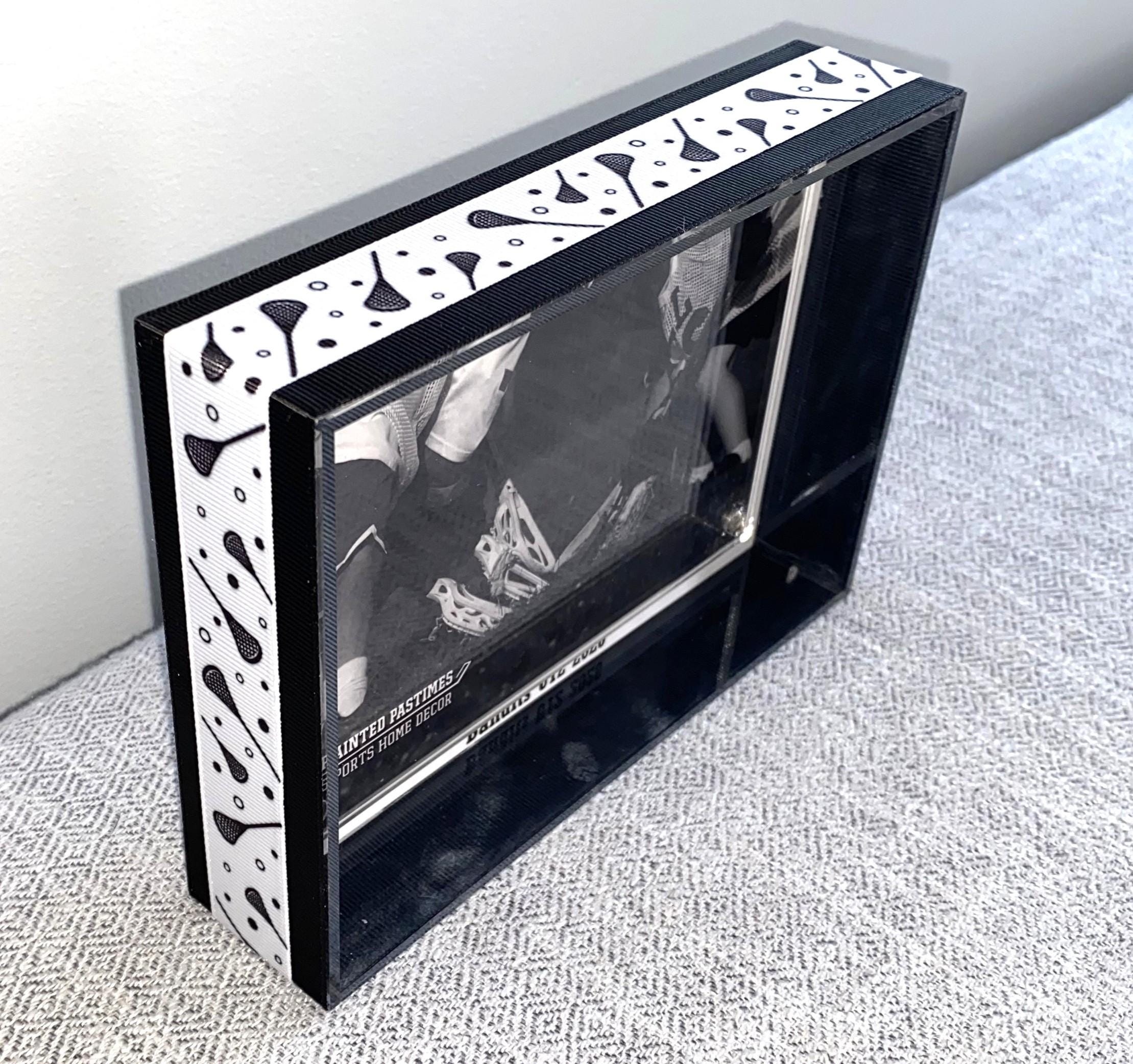 Lacrosse Custom Photo Frame, Team Colors, 4x6