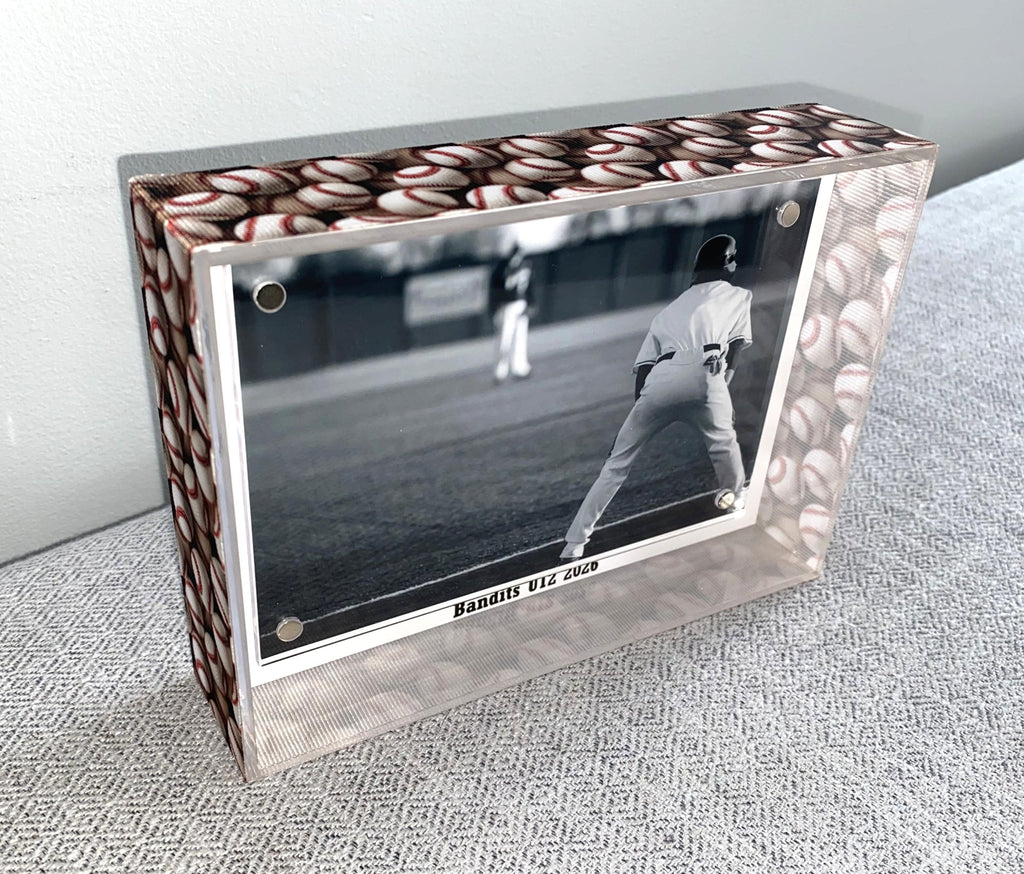 Baseball Coach Custom Photo Frame: Team Gift, Team Mom, Team Manager, Player 4x6