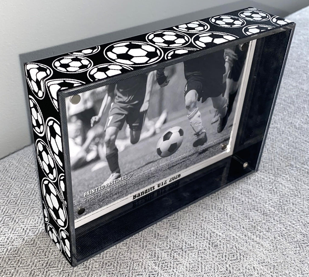 Soccer Custom Photo Frame: Player, Coach, Team Gift, Team Mom, Team Manager, 4x6