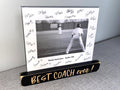 Personalized Coach Photo Display: 'Best Coach Ever' Frame, Baseball Team Gift, All Sports