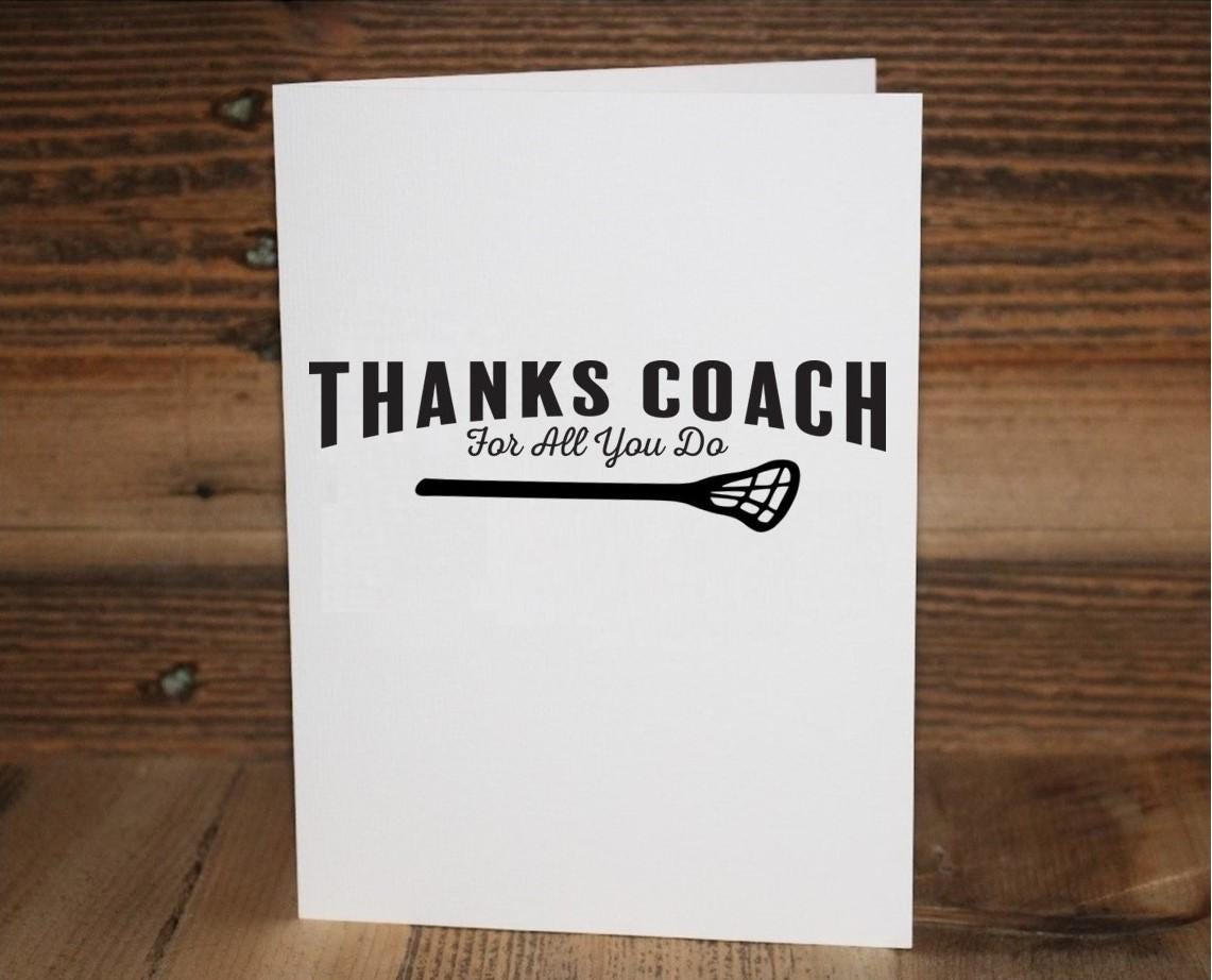 Personalized Lacrosse Coach Photo Display: Team Gift, Lacrosse Frame