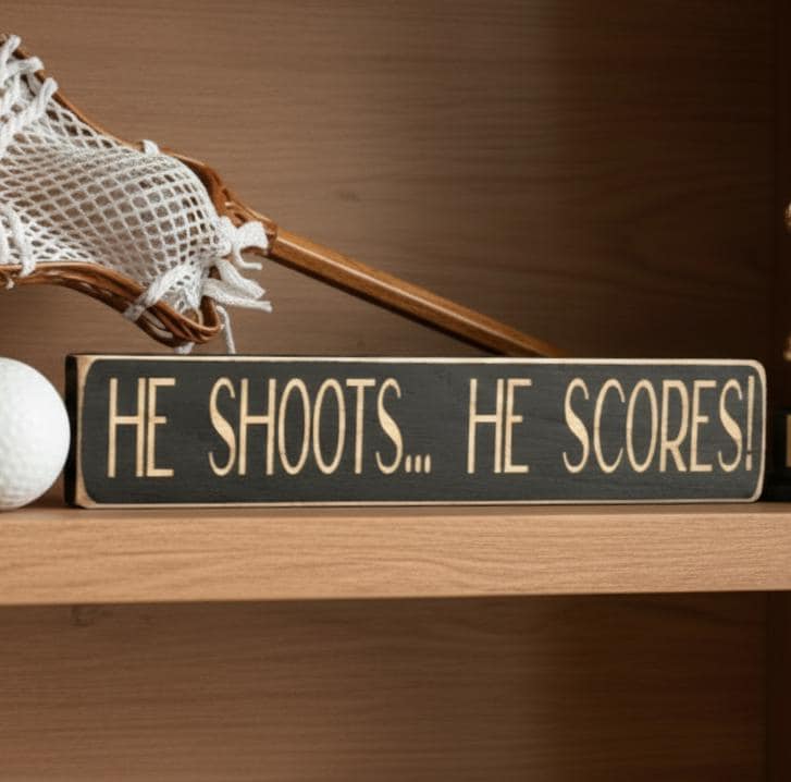 Basketball Photo Display for Boy: Wood Sign for Basketball Player