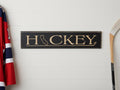 New York Hockey Sign: State Hockey Sign - New York, California, Ohio