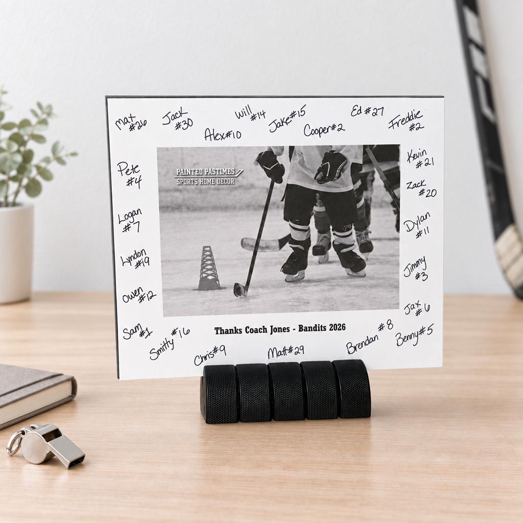 Personalized Basketball Coach Photo Frame: Team Mom, Team Manager, Player, Senior, Team Gift
