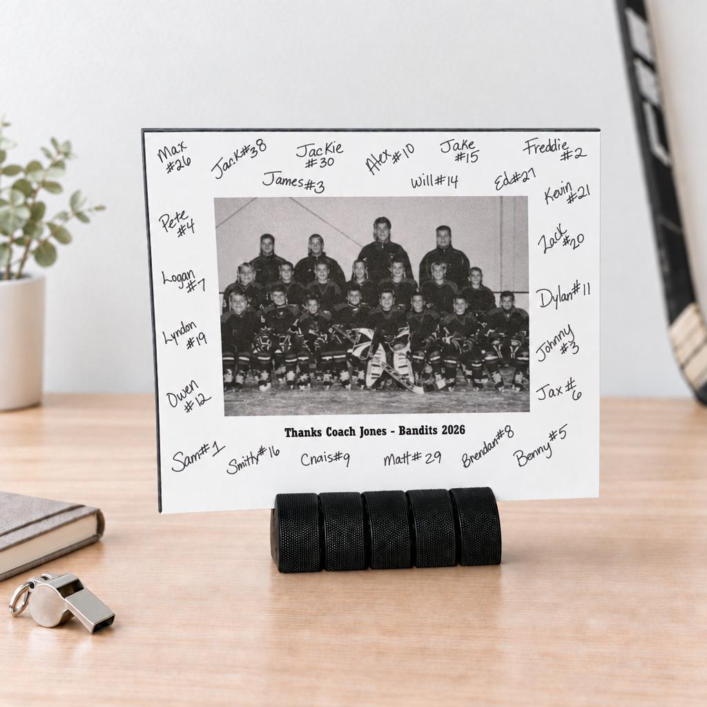 Personalized Basketball Photo Frame: Coach, Team Mom, Team Manager, Player, Senior, Team Gift