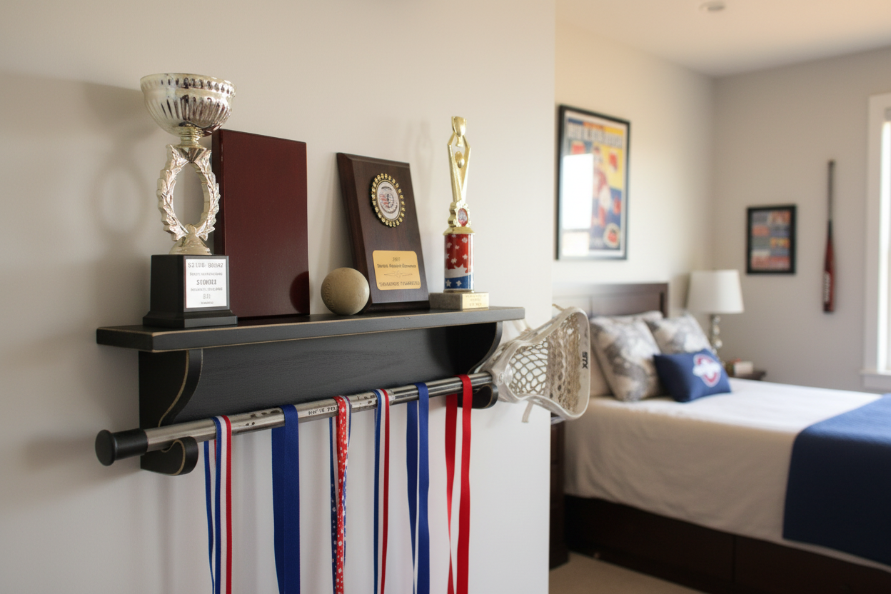 Lacrosse Shelf - Exact Shelf in Bright Setting