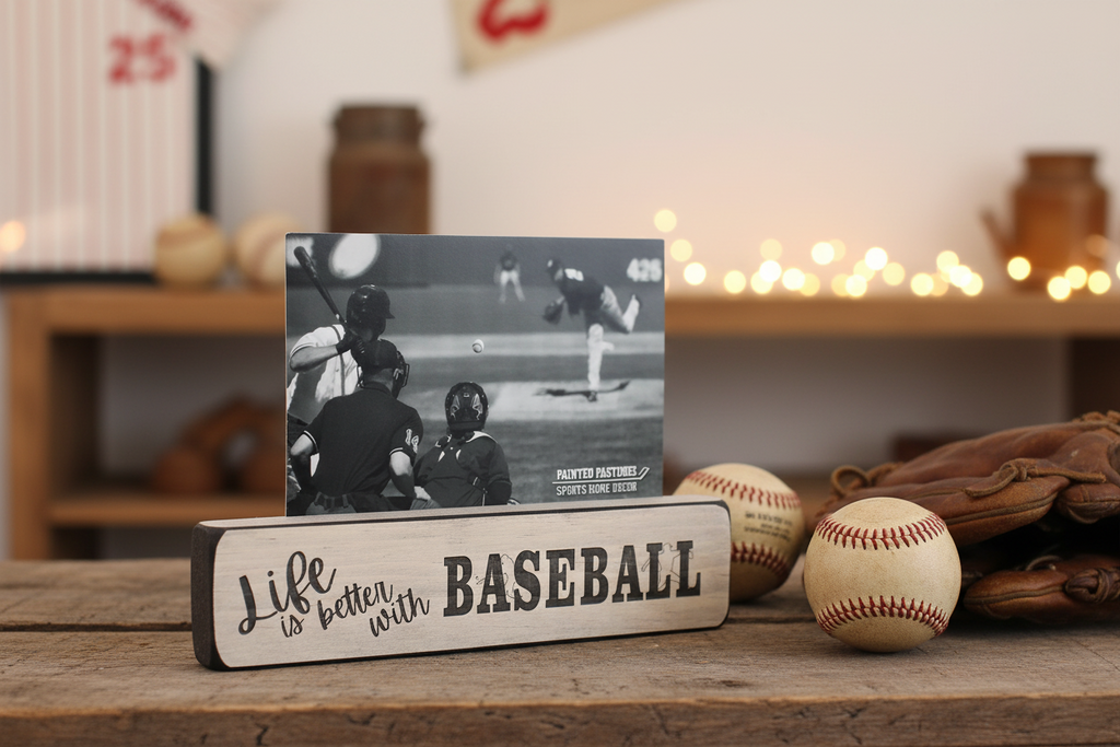 Baseball Photo Frame: Baseball Coach Gift, Team Picture Display