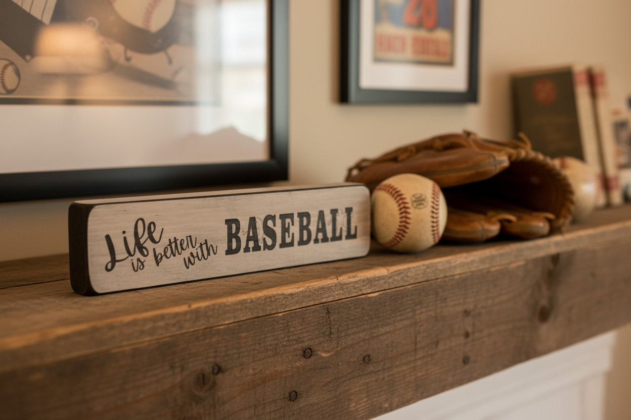 Baseball Photo Frame: Baseball Coach Gift, Team Picture Display