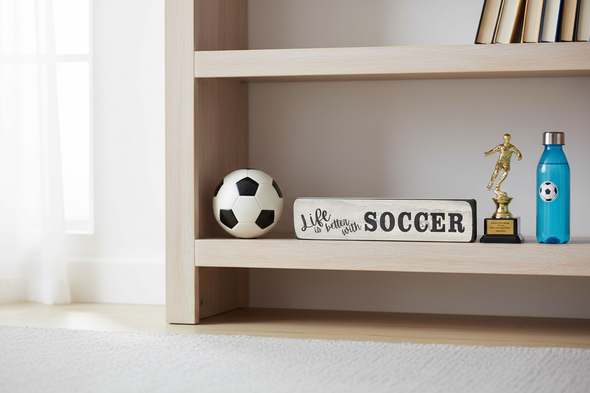 Soccer Sign: Coach, Team, Player Gift