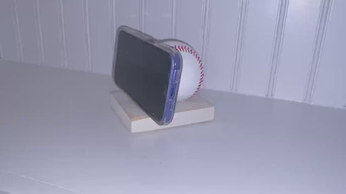 Baseball Phone Stand: Gift for Baseball Player, Fan, Coach