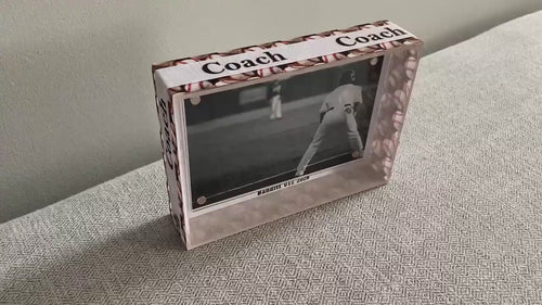Baseball Coach Custom Photo Frame: Team Gift, Team Mom, Team Manager, Player 4x6