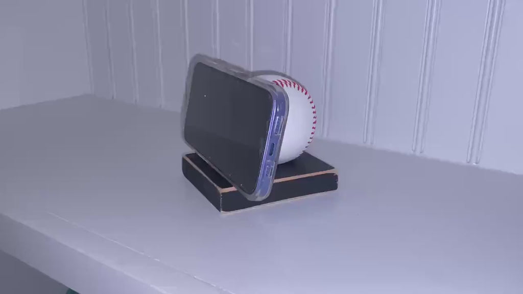 Baseball Phone Stand: Gift for Baseball Player, Fan, Coach