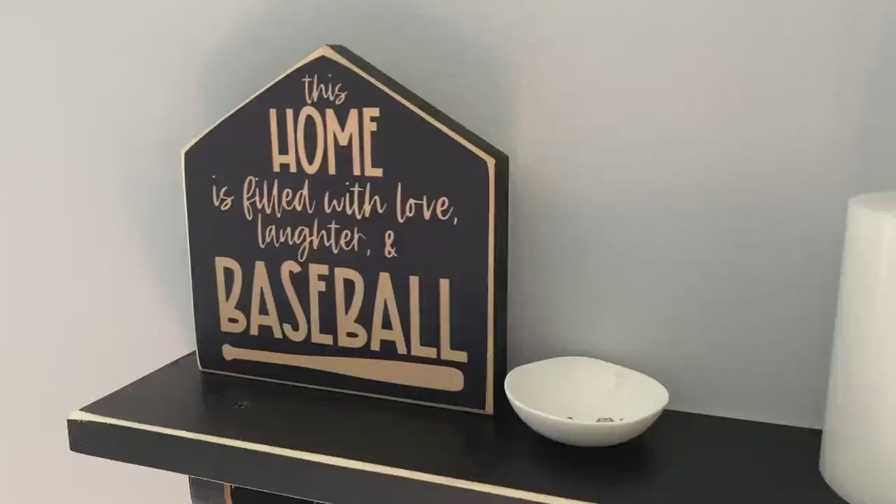 Baseball Sign: Home Decor, Baseball Mom Gift