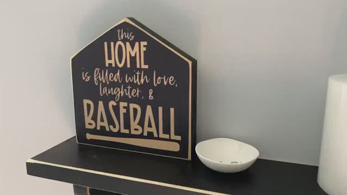 Baseball Sign: Home Decor, Baseball Mom Gift