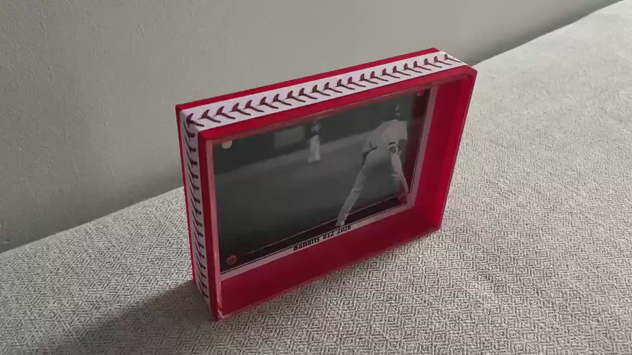 Baseball Custom Photo Frame: Team Colors, Personalize, Gift for Coach, Player, Team Mom, Team Manager, 4x6