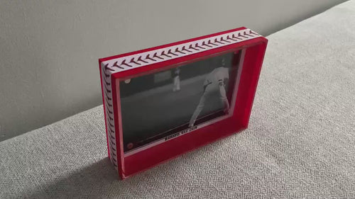 Baseball Custom Photo Frame: Team Colors, Personalize, Gift for Coach, Player, Team Mom, Team Manager, 4x6