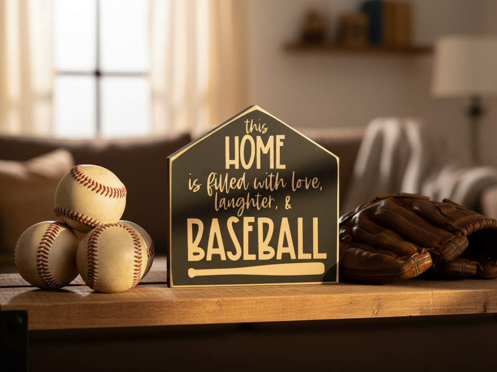 Football House Sign: Team Mom/Coach Gift, Sports Home Decor