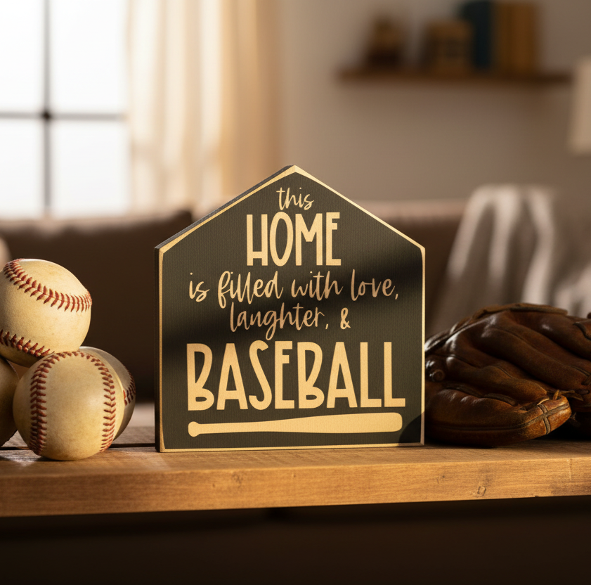 Baseball Sign: Home Decor, Baseball Mom Gift