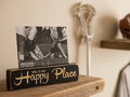 lacrosse frame, photo display, This is my Happy Place 